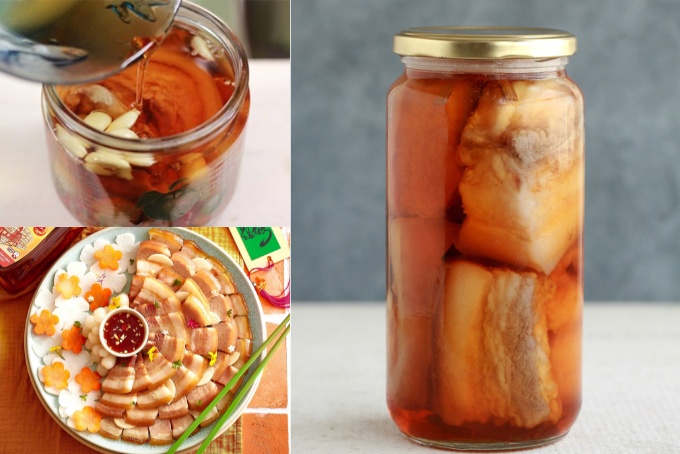 Thịt ngâm mắm - món ngon cả mùa Xuân